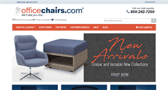 Desktop Screenshot of officechairs.com
